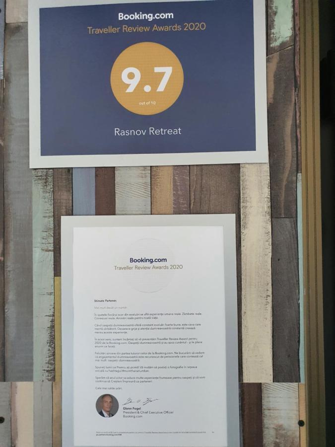 Rasnov Retreat Hotell Eksteriør bilde